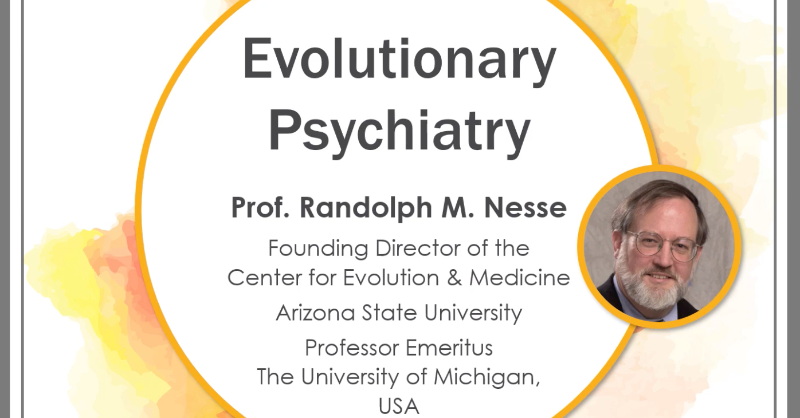 RandyNesse's tweet photo. My new talk on #EvolutionaryPsychiatry is open access thanks to @HSTalks. FAR better than anything I could have created on my own and ready for courses or just watching!
@APAPsychiatric @rcpsych @erika_saunders1 @DalackMd @RiadhAbed1 @ISEMPH @HumBehEvoSoc 
https://t.co/gPRAd5Im6j