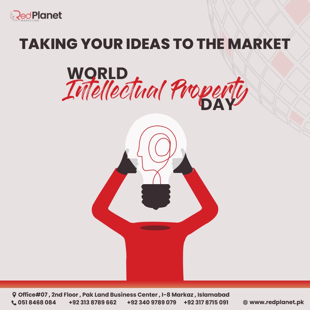 RedPlanetMkt's tweet photo. Respect for all the intellectuals in the world 🌎
Happy World Intellectual Day From Red Planet to Everyone around the Globe!
#redplanet #redplanetmarketing #rpm #intellectualday #intellectualproperty #intellectualpropertyrights https://t.co/8ejNUvf7oa
