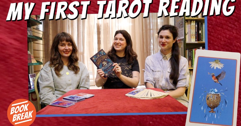 panmacmillan's tweet photo. Have you ever wondered what happens at a tarot card reading?

We met up with @litwitchure at @watkinsbooks to find out for ourselves!