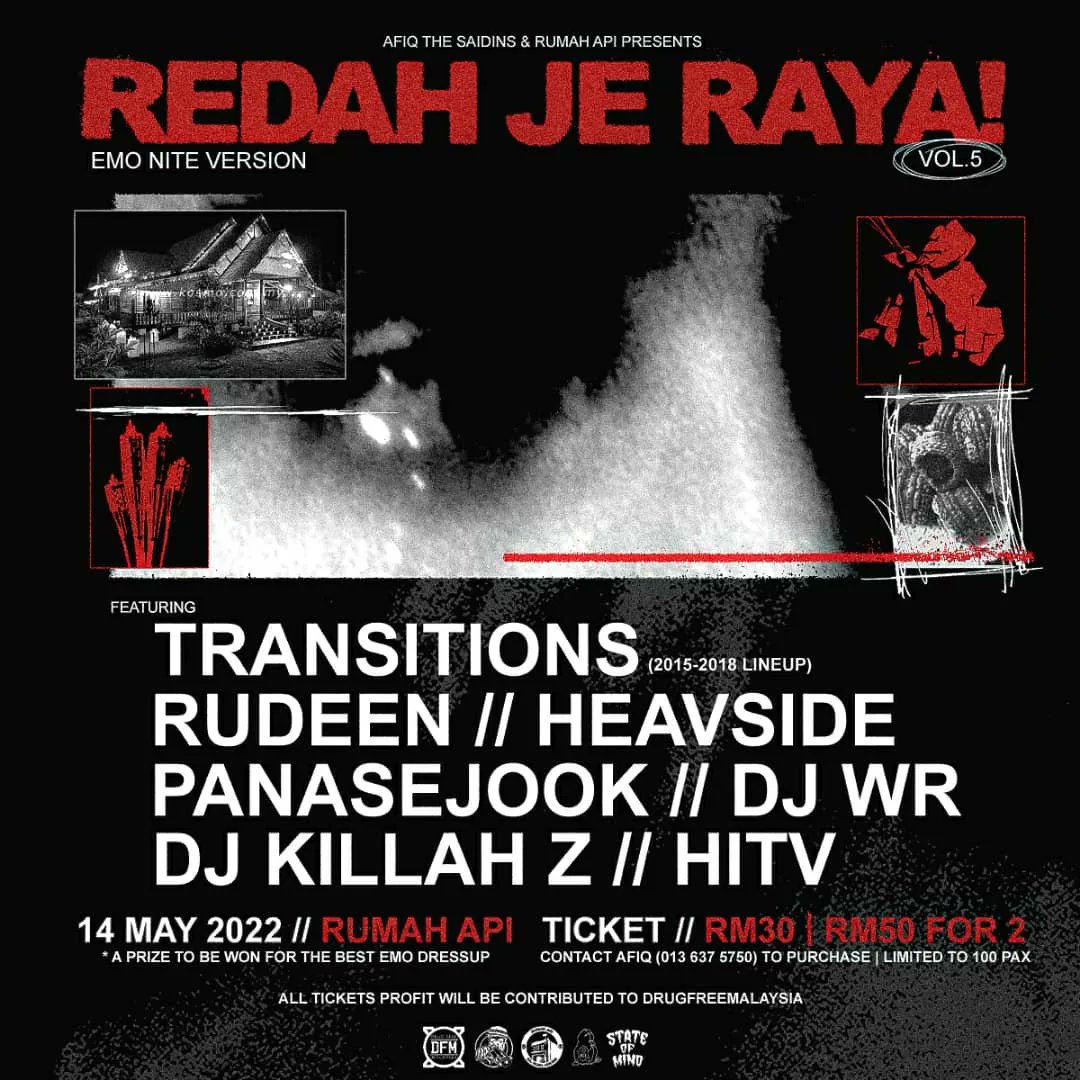 Jenn_Thompson's tweet photo. #ONGROUND LIVE: REDAH JE RAYA! Vol.5
ft. @transitionsmy @rudeenysf @heavsidekl @panasejook #DJWR, #DJKILLAHZ #Hitv
at RumahApi #KL
SATURDAY May14
TICKETS: +6013.637.5750 (Afiq) https://t.co/52jeiW23SJ