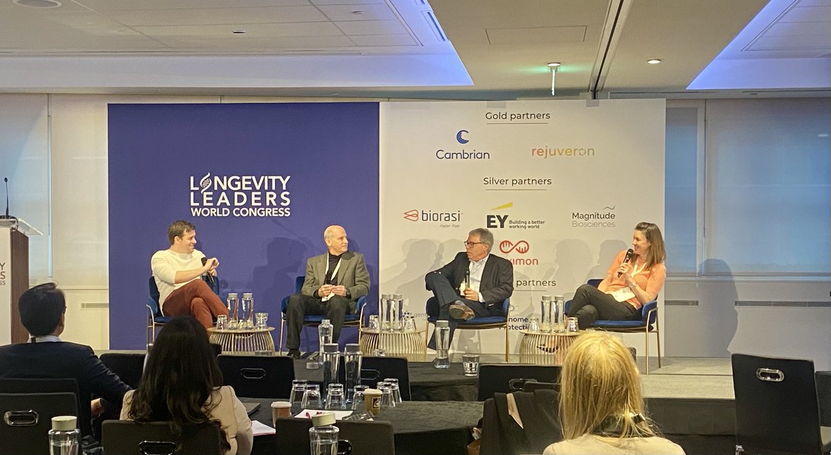 Longevity Leaders (@longevityleader) on Twitter photo We are kicking off the conference with our first keynote panel called "Regenerative, Rejuvenate or Reprogram?"
Hear from Thomas Rando, @NirBarzilaiMDand Georgina Ellison-Hughes.
š Moderated by <a href="/JamesPeyer/">James Peyer</a>
#longevityleaders We are kicking off the conference with our first keynote panel called "Regenerative, Rejuvenate or Reprogram?"
Hear from Thomas Rando, @NirBarzilaiMDand Georgina Ellison-Hughes.
š Moderated by <a href="/JamesPeyer/">James Peyer</a>
#longevityleaders
