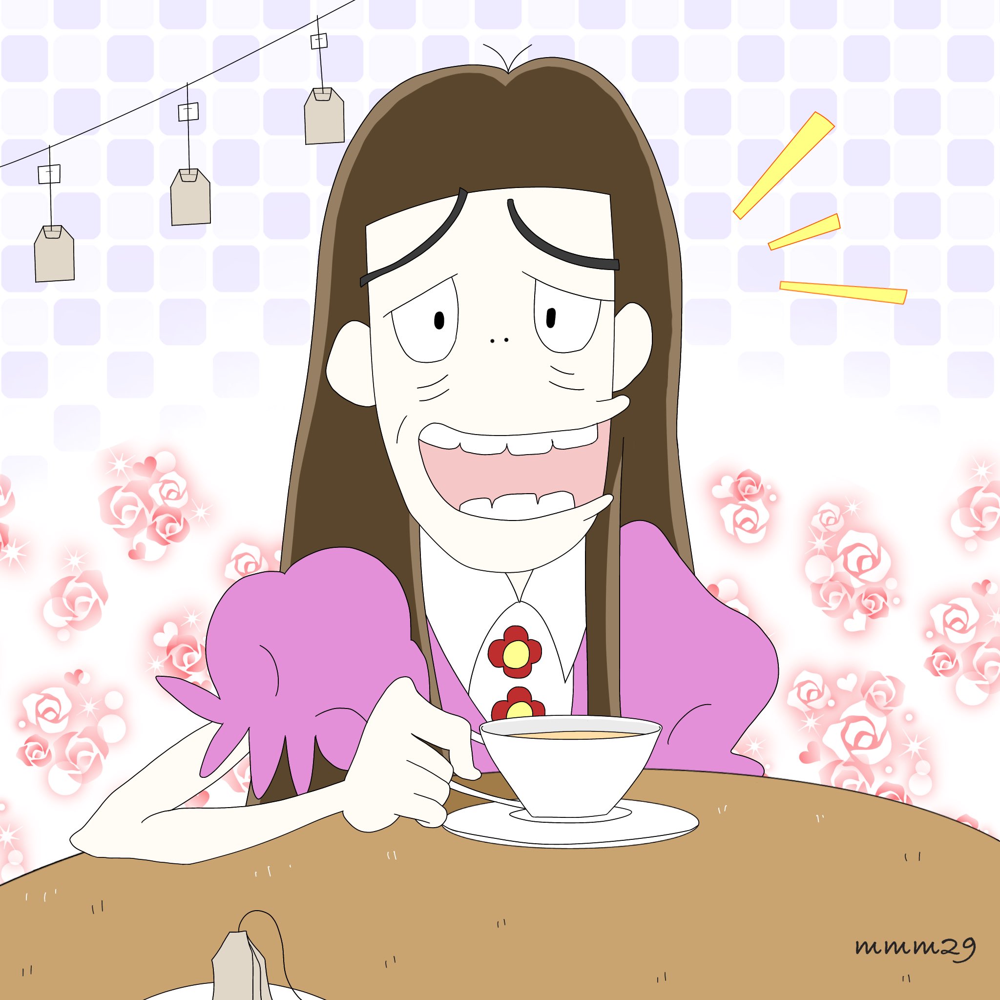 トリざかな Rt Mmm29japan 紅茶を飲むキャラシリーズ おじゃる丸 のうすいさちよ 最近のは見てなくてわからないんですよね イラスト うすいさちよ おじゃる丸 T Co D9jcwn1kr3 Twitter