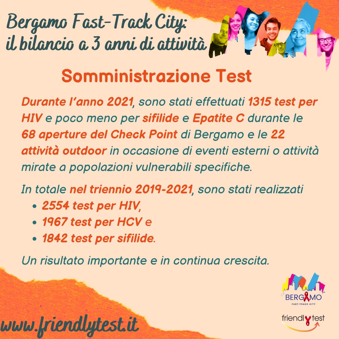 friendly_test's tweet photo. 𝟯 𝗮𝗻𝗻𝗶 𝗱𝗶 #𝗕𝗲𝗿𝗴𝗮𝗺𝗼FTC: l’importanza dei test per la diagnosi precoce: il Check Point vi aspetta ogni mercoledì per il test rapido, anonimo e gratuito per #HIV, #HCV e #Sifilide.
Prenota il tuo appuntamento con la #FriendlyAPP.
#FriendlyTest #CheckPointBG https://t.co/bz6IZTRRsE
