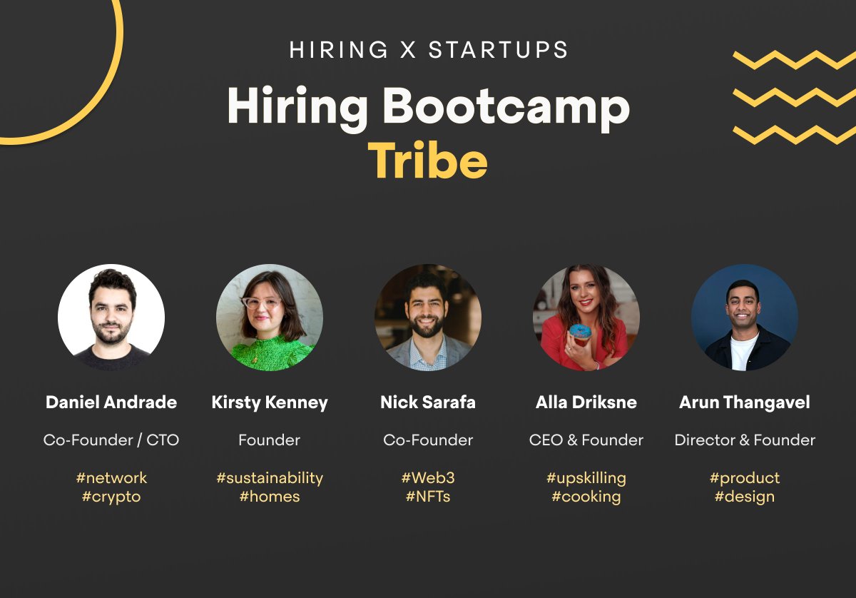 And we're off! Kicking off with the first session of "How to ace your first 10 #hires" #bootcamp today <a href="/4pm/">4pm</a> BST.

Can't wait to #advise, #support and #learn from this amazing group of #founders and others, across such diverse industries for the next 3 days!

Let's do this! 💪💪💪