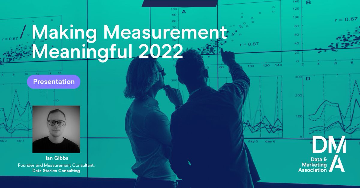 How can #marketers overcome the industry’s current #measurement challenges?

Find out alongside <a href="/IGDataStories/">IanGibbsDataStories</a> on Thursday 28 April as he presents key insights from our second annual Meaningful Marketing Measurement #report.

Sign up here ➡️ bit.ly/3jo10No 

#marketing