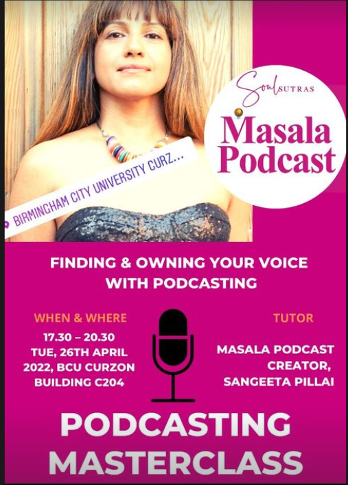 ninarobinson01's tweet photo. Happening today starts tonight at 5.30pm - DM me if you wanna come - FREE #podcastingmasterclass #podcast @soulsutras @mybcu #birmingham https://t.co/bOXxsGWHQk