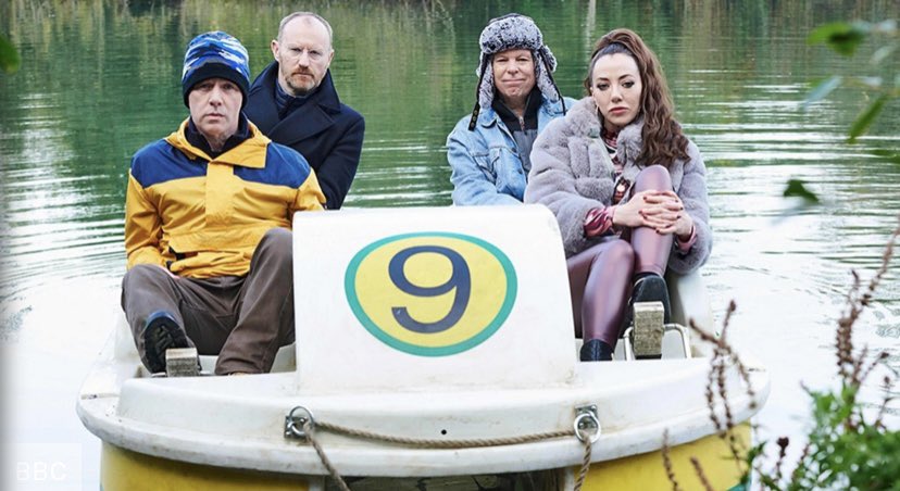 BoarTelevision's tweet photo. @reecegoodall496 is BACK with his series blog on Inside No.9, starting off with the opening episode of season 7 ‘Merrily Merrily’. There are reunions, tensions and of course, comedy.

Read here: https://t.co/mzzgg7aYT7

Image: BBC https://t.co/Brek6NYogB