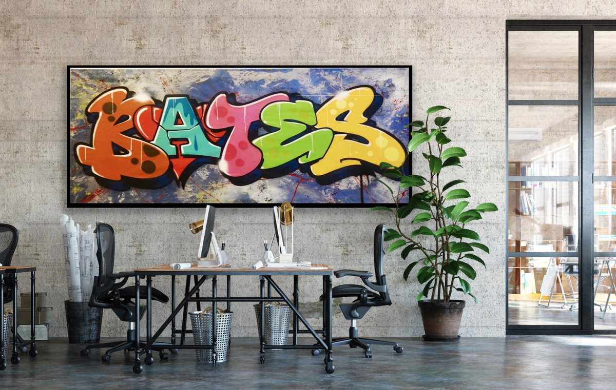 BATES “Hearty A”

Spray on Canvas
90 x 200 cm 

buygraff.com/shop/bates-hea…

 #bates #greatbates #art #graffitiart