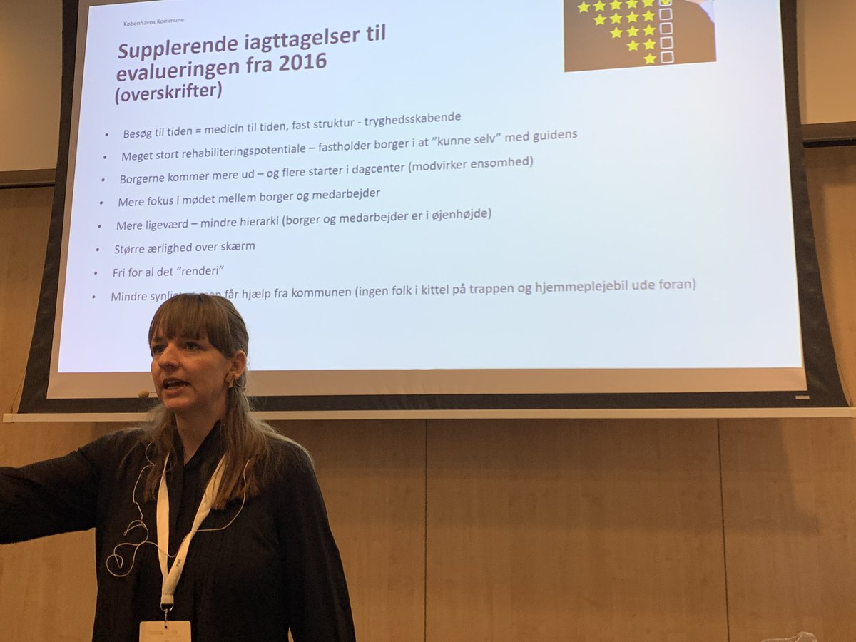 Skærmbesøg i Københavns Kommunes hjemmepleje giver virkelig mange fordele for borgerne.   Louise Nors Hansen er projektleder som med smittende begejstring formidler om erfaringerne. #patient22 #sundpol #patientsikkerhed