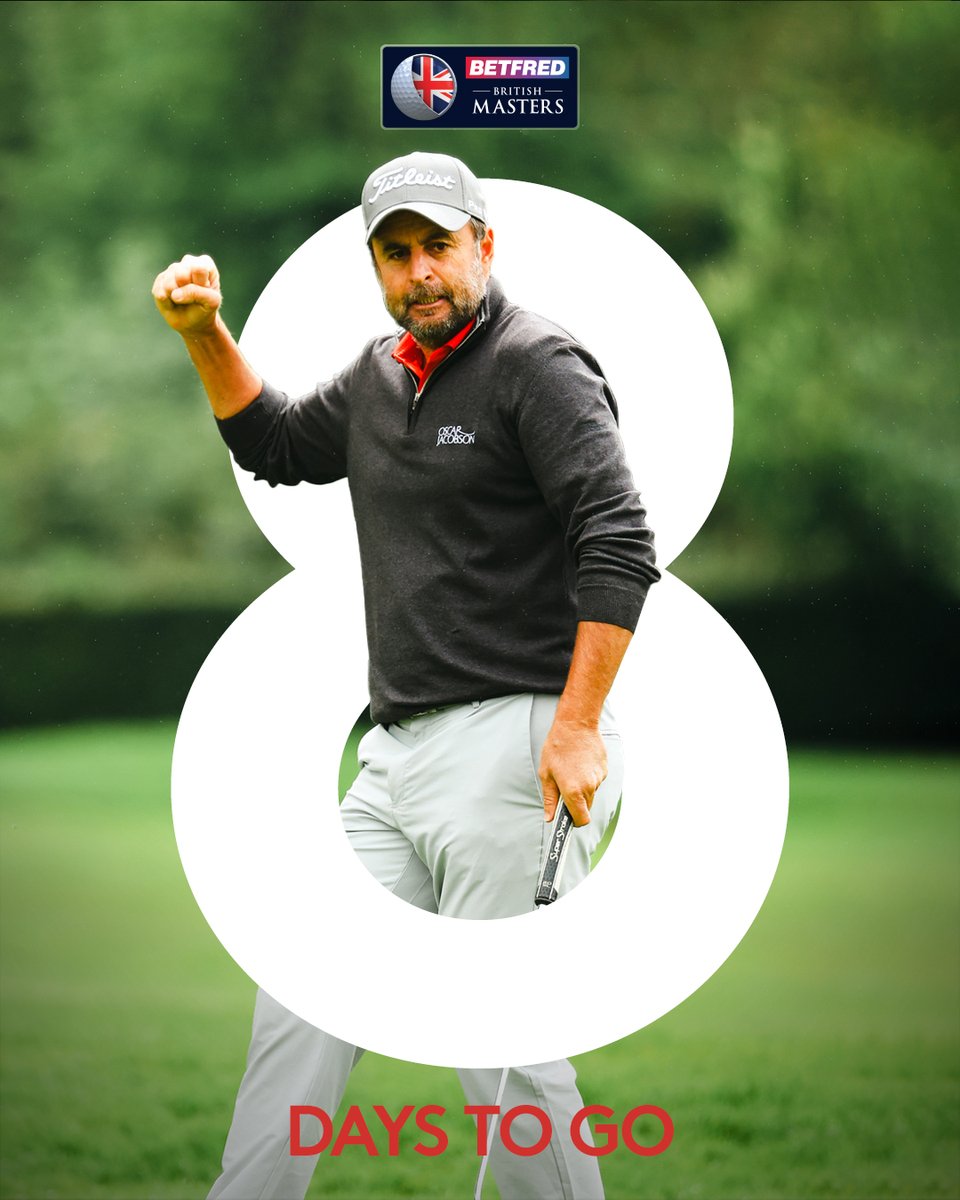 Eight more sleeps ⏳⏳⏳

#BetfredBritishMasters🇬🇧