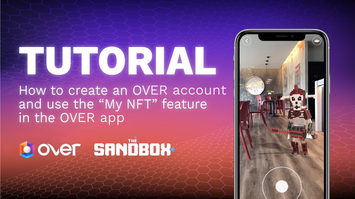OVRtheReality's tweet image. Have you tried using your @TheSandboxGame 3D assets on the #OVERMetaverse yet? 🤔

You can now control your @TheSandboxNFTs by using the circular joystick located at the bottom of the app screen.

Read the tutorial ⬇️
ovr.ai/blog/tutorial-…

#AR #TheSandbox #thesandboxgame #NFT