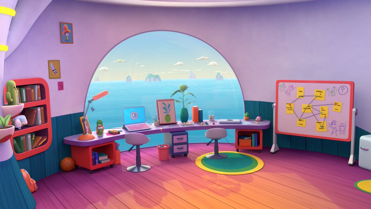 creature_cases's tweet photo. Sam and Kit's room is full of fun little details! Can you find… 🔎
#1: Drawing of a Clubot 
#2: Sam in a cowboy hat
#3: R.O.N jet toy

@netflix @netflixfamily #thecreaturecases #clubot #RON #samsnow #kitcasey https://t.co/4xgemVtq1D