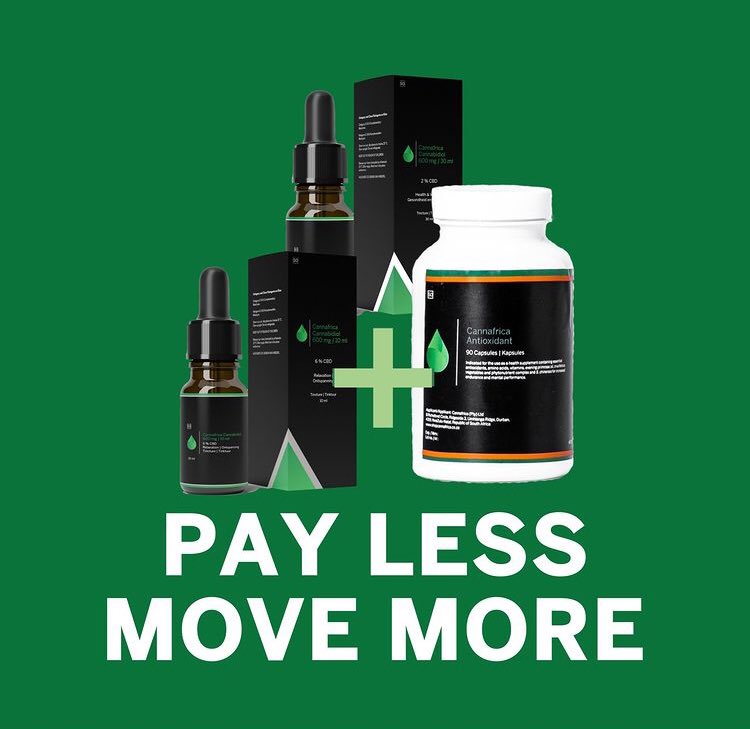 CANNAFRICA_SA's tweet photo. Exercising is a form of self-care and can help you become more focused. Move more.

Shop our curated Essential Stack product offering for your daily dose of self-care. Now only R870.

SHOP NOW: https://t.co/pnSSrKJy25
#cannafrica #selfcare #wellness #cbdhealth #essentialsstack https://t.co/a6XK58BqtK