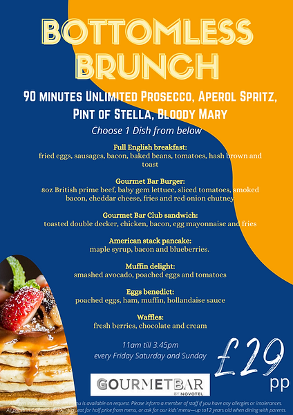 Our Bottomless Brunch is back! And it's better than ever. Book your table now via gourmetbaryork.co.uk/bottomless-bru…
#bottomlessbrunch #york