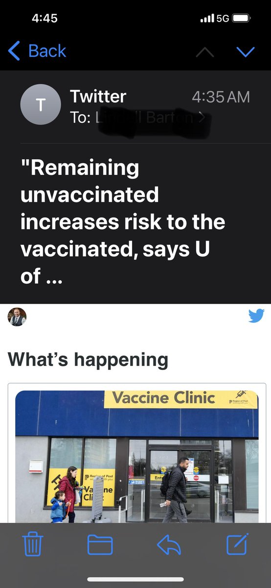 jrray27's tweet photo. @twitter if vaccinations work this headline lacks common sense. https://t.co/qb7CGveRmd