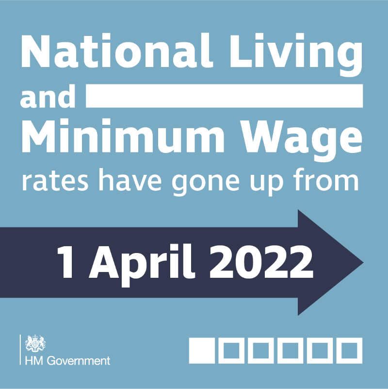 SciTechgovuk's tweet photo. The National Minimum and Living Wage both went up on 1 April. 

Your hourly rate depends on your age and if you are an Apprentice. 

Remember to check your payslip in April to make sure you’re getting the wages you're entitled to. 

#CheckYourPay here 👉 https://t.co/LXJZz8cuWe