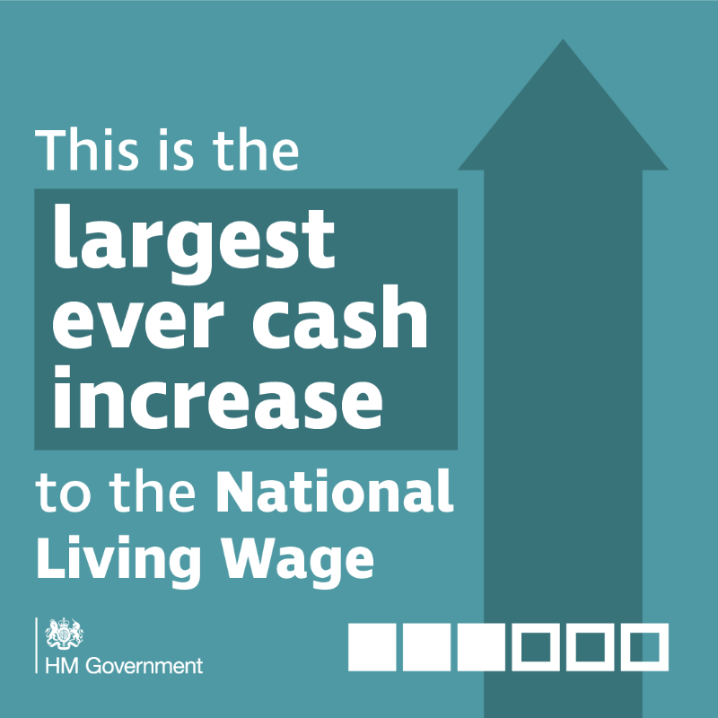 SciTechgovuk's tweet photo. The National Minimum and Living Wage both went up on 1 April. 

Your hourly rate depends on your age and if you are an Apprentice. 

Remember to check your payslip in April to make sure you’re getting the wages you're entitled to. 

#CheckYourPay here 👉 https://t.co/LXJZz8cuWe