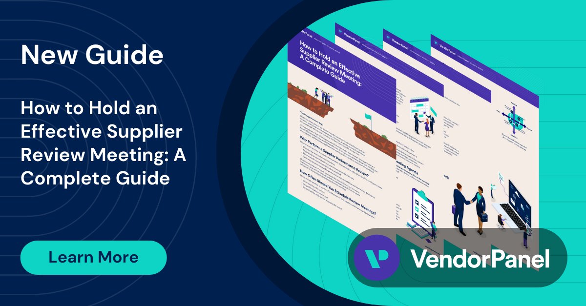 VendorPanel's tweet image. Knowing how to handle supplier review meetings is critical to getting the most out of them. Here’s a guide on everything you need to know. hubs.li/Q018SKtt0