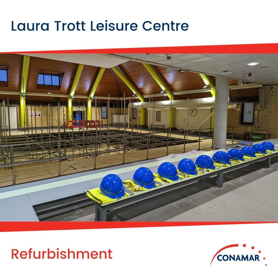 ConamarBuild's tweet image. Conamar recently completed the ceiling #refurbishment above the swimming pool at the Laura Trott Leisure Centre in #WalthamCross, including replacing two roofs &amp;amp; AHU relocation. The SCAPE Framework made another community project possible. Find out more &amp;gt; bit.ly/3MjSFa3