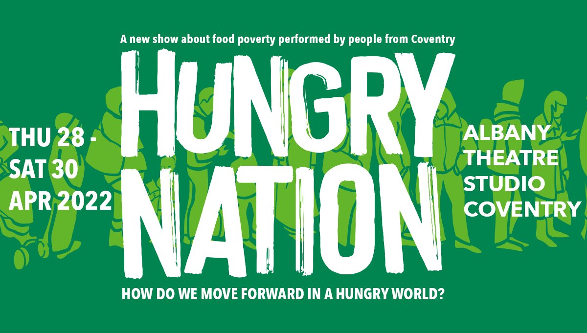 Around 10 million people live in #foodpoverty in the UK. From 28-30 April you can hear the powerful stories of some of Coventry's residents, told in their own words, who found themselves in unexpected hardship. #CostOfLivingCrisis #rightsinthecommunity
strikealight.org.uk/hungrynation