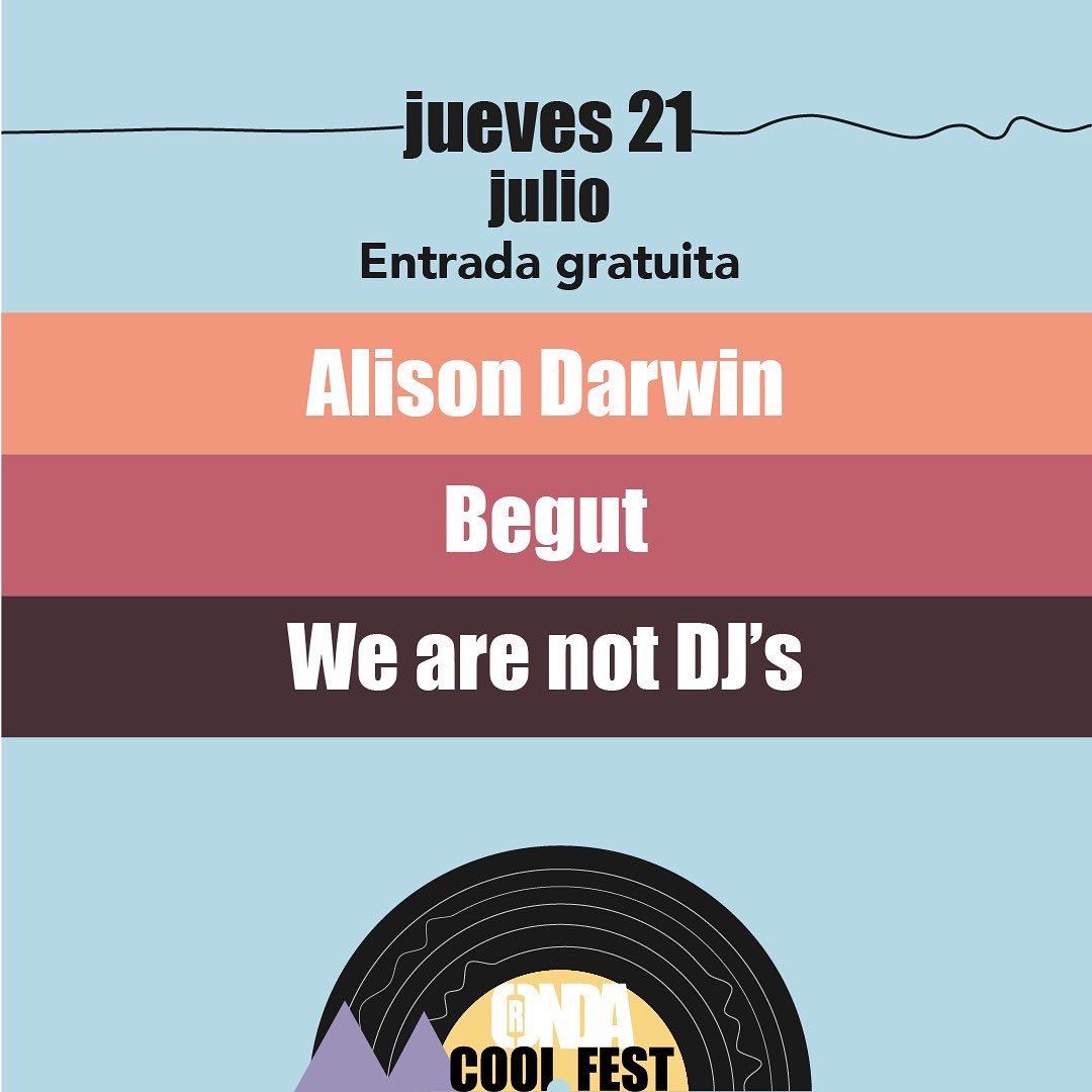 rondacoolfest's tweet photo. Si en el curro no te dan vacaciones vente y echa un día con musiquita y amiguis
🎫 https://t.co/3NOxemx1gn 

@alisondarwin_ @We_Are_Not_Djs @begut_ @arde_bogota @Nebulossa_of @shegomanda @NinaPolaca @BielaGrupo @viajesberlier @ChloeBirdMusic https://t.co/cfsH2obEqT