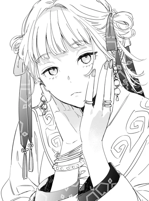 ジト目 