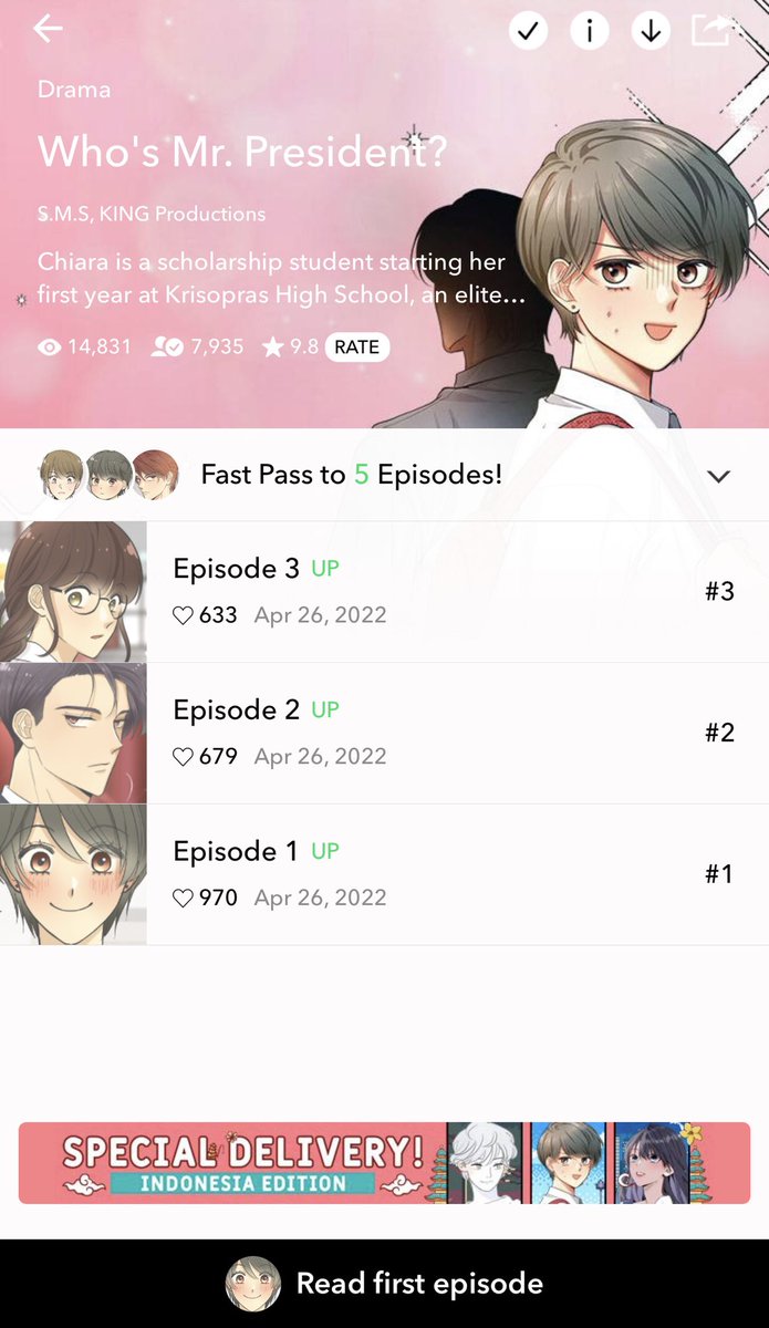 artfoliosms's tweet image. Yesterday was one year anniv of WMP! Let me use this moment to thank all readers for your support throughout the year, there’re a lot to improve &amp;amp; i’m grateful you guys willing to give me a chance to do so!

Now WMP is also available on webtoon US, please check it out! 🙏🏻🙏🏻✨