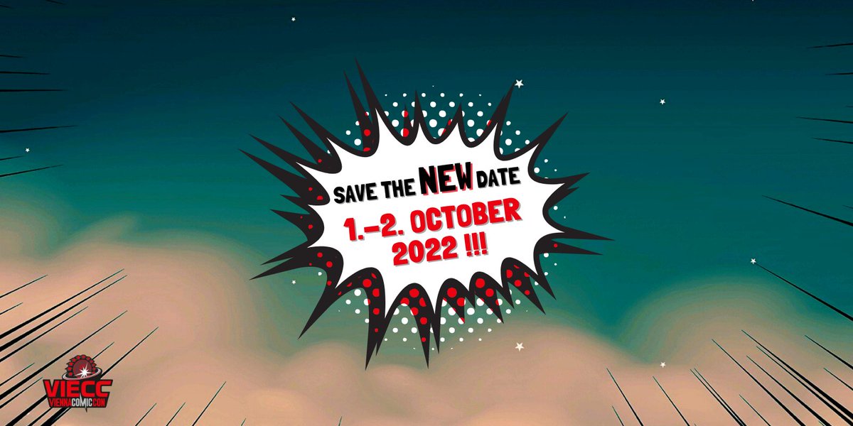 Friends and fans of the VIECC, we have a date for you that you should immediately mark in your con calendar with a magic red glitter pen. We took your feedback seriously and decided to be there for you earlier. That's why VIECC will be brought forward to 1.-2. October 2022.