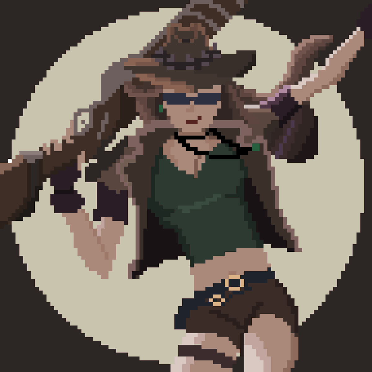 pxlnassim's tweet photo. Affaire classée !
Champion 2/159
C'était donc le chapeau de Safari Caitlyn ! 🦏
J'aime beaucoup le perso pour le coup, que ce soit à jouer ou dans Arcane 👩‍✈️
Hésitez pas à like et RT ! Merci beaucoup ❤️ https://t.co/kydUUoKp46
