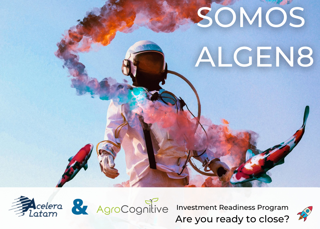 agrocognitive's tweet photo. ¡Buenas noticias! 🥳 Hemos sido seleccionados para participar en el programa de aceleración #ALGEN8 realizado por @AceleraLatam.

¡Muchas gracias por la oportunidad brindada!🌱🙌 https://t.co/Yev7pughIC