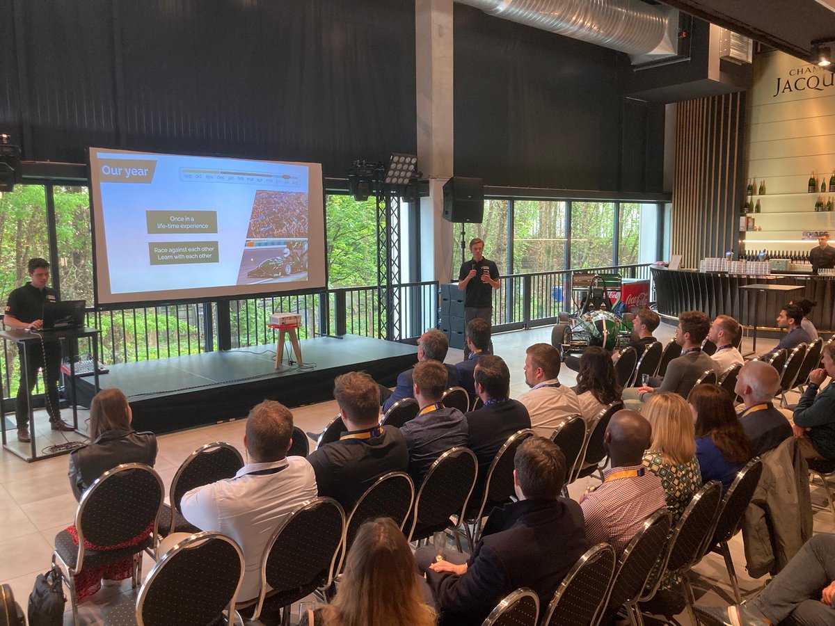 pietr's tweet photo. Ausy Tech Talks met het studententeam van de Formula Electric Belgium (@ KV Mechelen in Mechelen, Antwerpen) https://t.co/86ahxLFhqm https://t.co/HCrMo9D8ZB