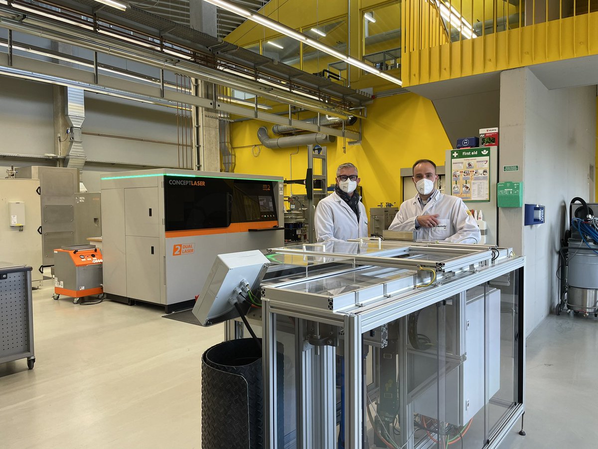 Sascha Wenzler (@sfwenzler) on Twitter photo Never stop learning and being curious. Christoph Stüker and me touring <a href="/Fraunhofer/">Fraunhofer-Gesellschaft</a> IAPT Hamburg and the #additivealliance meeting exchanging about the actual challenges and research projects in #additivemanufacturing #3dprinting. Thank you #timwischerop for the insights today. Never stop learning and being curious. Christoph Stüker and me touring <a href="/Fraunhofer/">Fraunhofer-Gesellschaft</a> IAPT Hamburg and the #additivealliance meeting exchanging about the actual challenges and research projects in #additivemanufacturing #3dprinting. Thank you #timwischerop for the insights today.