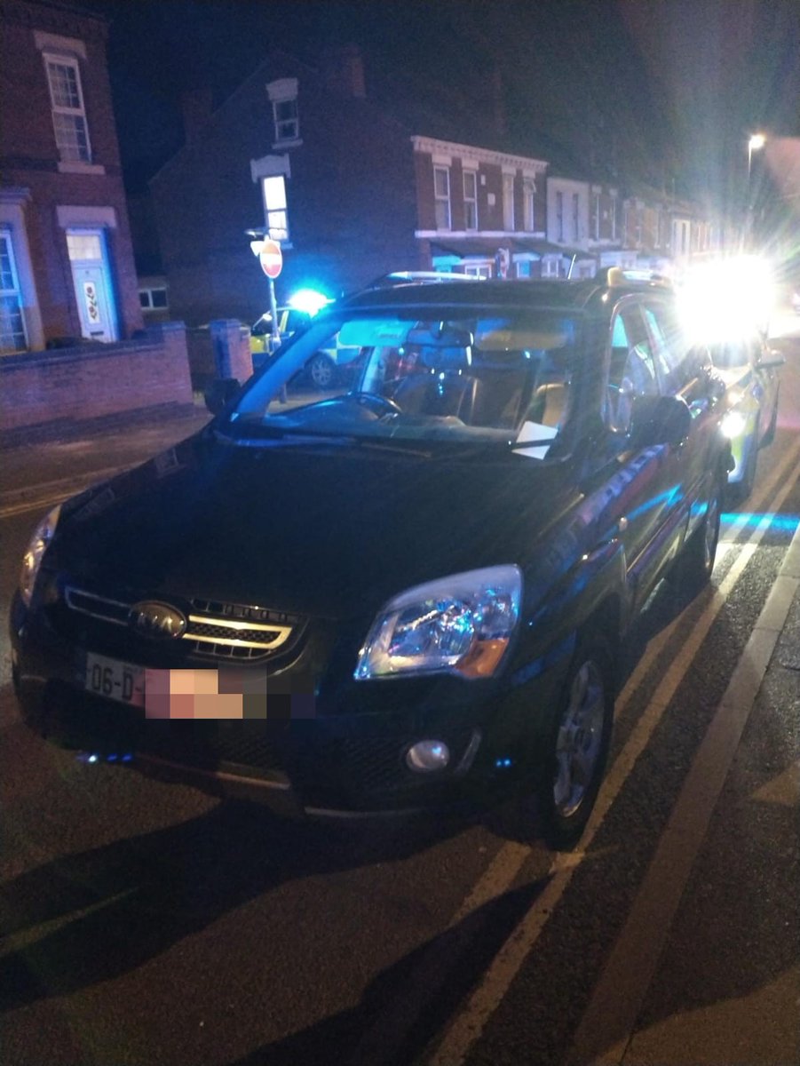 DerbyshireRPU's tweet photo. Derby. Kia wearing Irish plates but they are false, hiding it's true identity with no insurance. #Seized #OpSublime https://t.co/AK3v6pOvEy