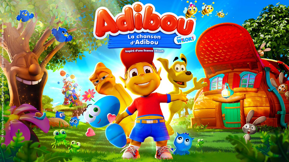 🎤On ne savait pas comment vous le dire, alors on a préféré le chanter🎵youtu.be/OsiaEUC22-s

✨#Adibou sera disponible le 28 avril sur tablettes et mobiles (iOS et Android).

Oui oui, ce jeudi. Dans 2 jours. 48h. 2 dodos. 
Prêt à nous rejoindre ? 😼🙀😻

#ubisoft #nostalgie
