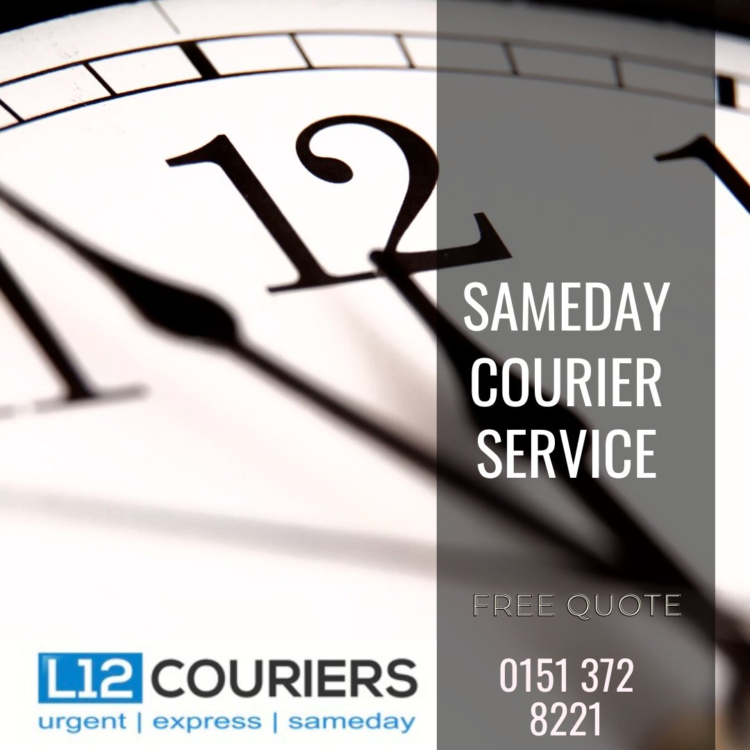 Need it there ASAP? Give us a call on 0151 372 8221