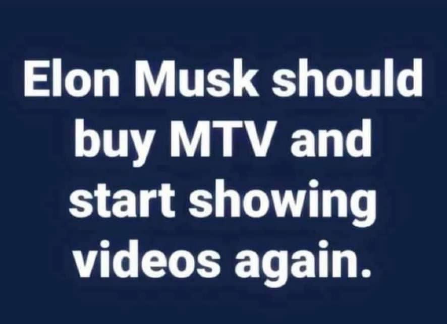 Just an idea <a href="/elonmusk/">Elon Musk</a> ….