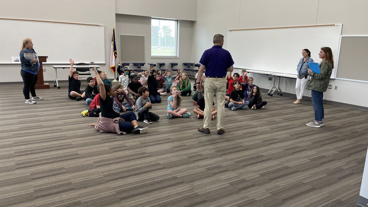 4th graders <a href="/WISDParmley/">Parmley Elementary</a> enjoying their field trip to <a href="/WillisISD_CTE/">Willis ISD CTE Center</a>