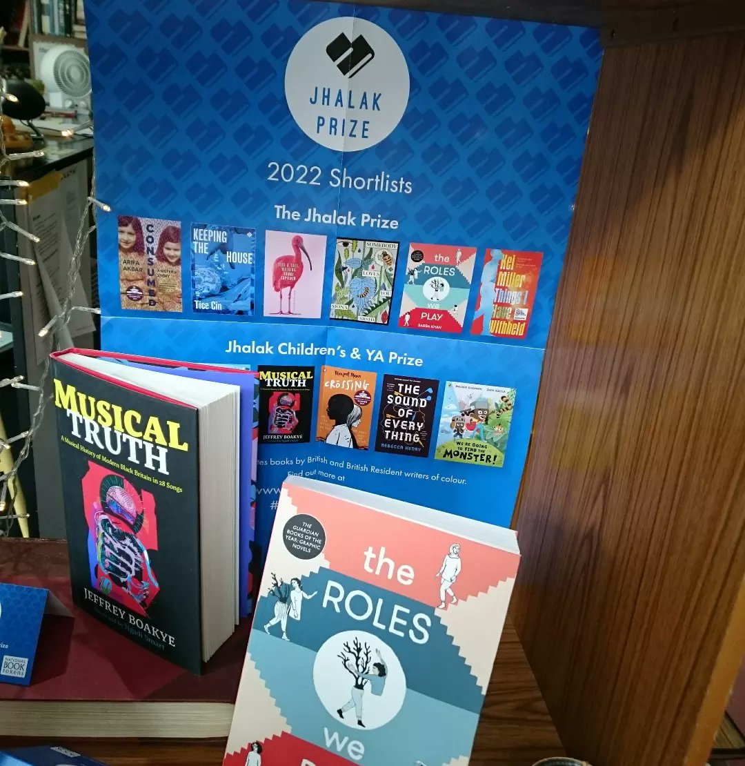 typesetspace's tweet image. We have a selection of the short listed works for the Jhalak prize.  Drop in to see what we have or you can order the other books online on our website.  

#Jhalakprize #books #bookshop #BookTwitter #readingcommunity #Reading