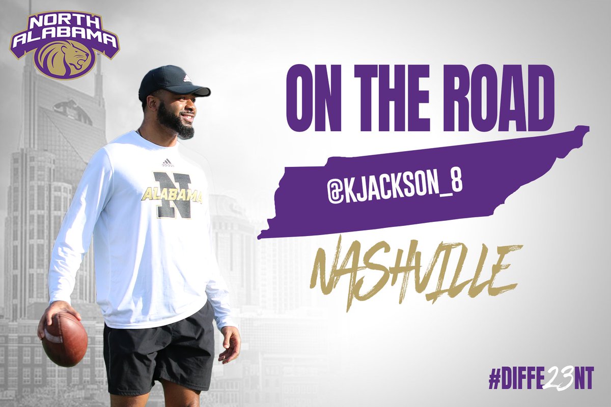 125 Miles North of Florence, AL is Nashville, TN. We're coming to see you! Nashville HS Coaches Connect with @Coach_Carbine & @kjackson_8 #DIFFE23NT