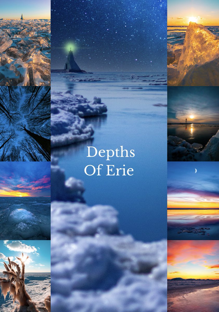 GM! ☺️ My genesis collection “Depths Of Erie” goes live tomorrow on <a href="/opensea/">OpenSea</a>! ✨

Nine 1/1 images that represent a big part of my journey and my passion for exploring in the harsh, cold winters of Canada! ❄️🧊 

Stay tuned! 👀 Thank you so much for the support! 💙 #NFTCommmunity