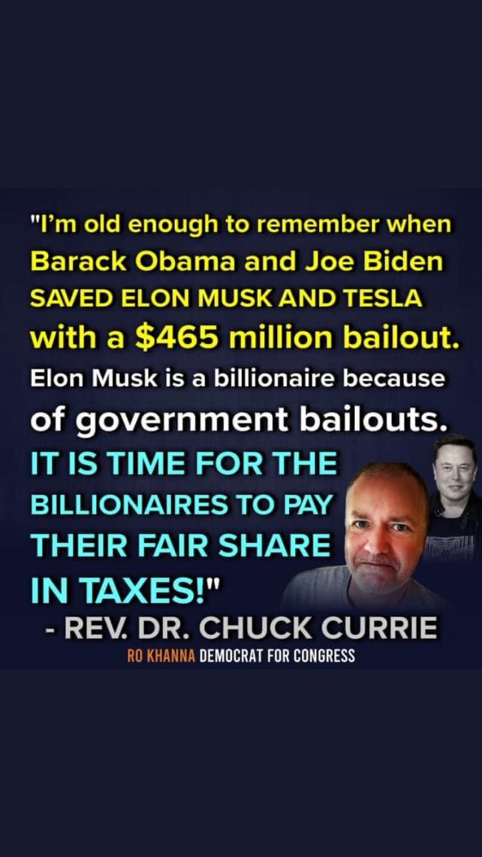 #WealthTax  
#TaxTheRich  
#PayTheirFairShare 
@elonmusk  
#CorporateGreed 
#CorporateSocialism  
Socialism for the rich and capitalism for the poor !