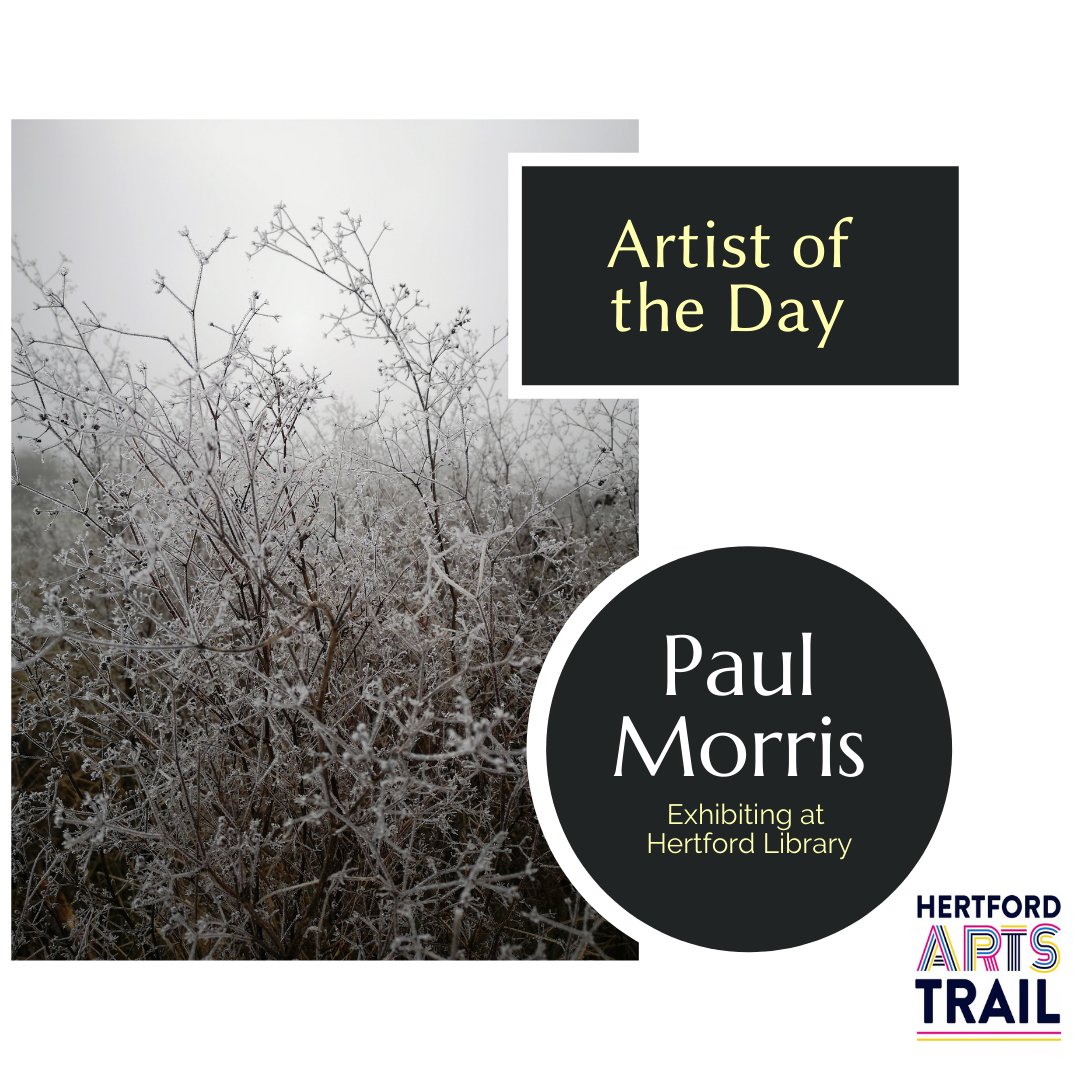 'Artist of the Day' as part of the 'Hertford Arts Trail' event is Paul Morris, exhibiting at Hertford Library. Practising fine art for years, his recent focus is now street photography. More details at ow.ly/zMO950Izu8q #hertfordartsfestival2022 #hertfordartstrail2022
