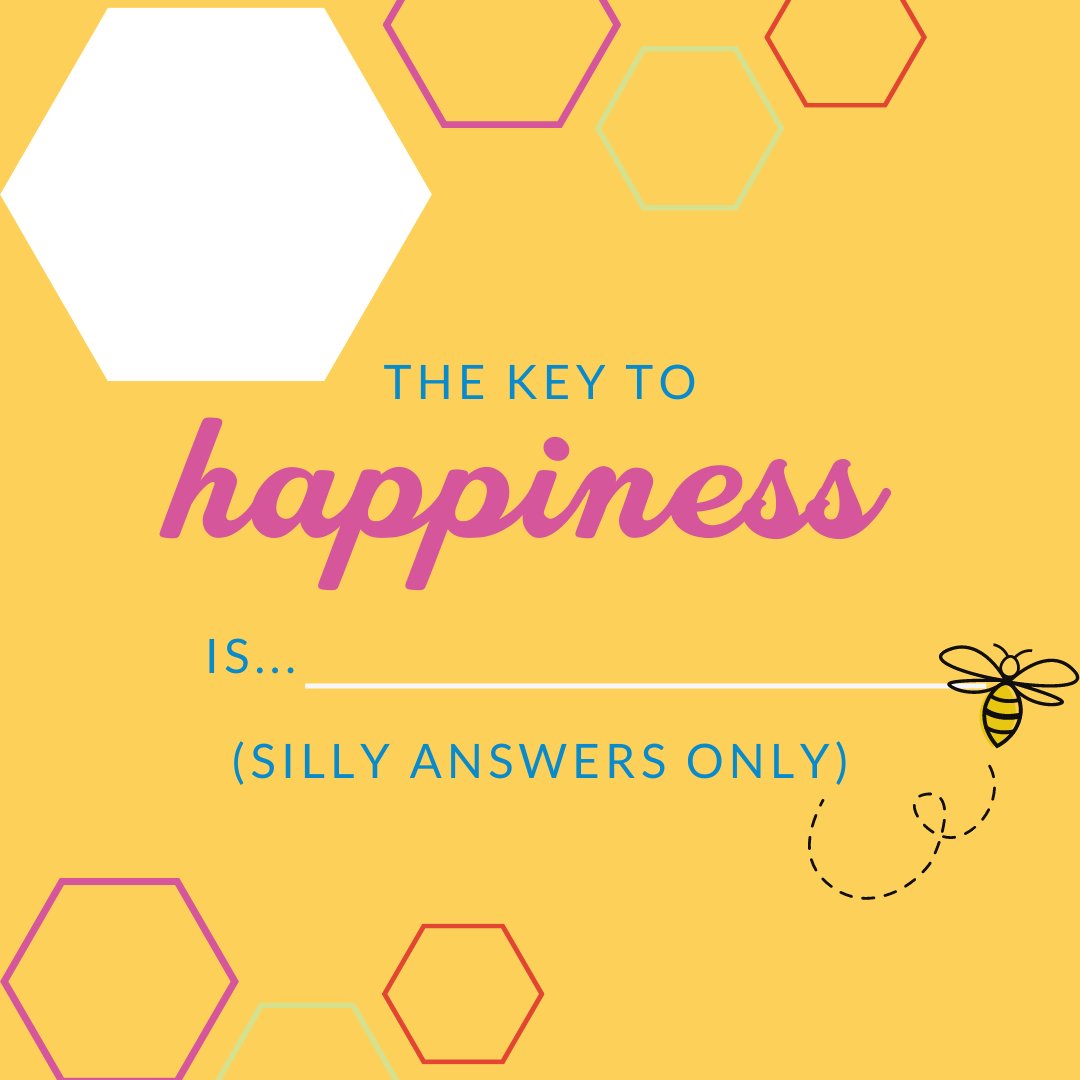 HiveWakefield's tweet photo. What do you think is the key to happiness? 🔑 The sillier, the better! 😀

We'll start! We think the key to happiness is waking up before your alarm and realising you still have hours left to sleep 😍

Let us know yours in the comments! https://t.co/CeSN616Gks