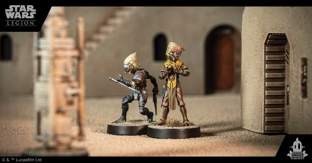 The Pyke Syndicate specializes in moving spice across the galaxy. Check out the ways they can add to your #StarWarsLegion armies today! atomicmassgames.com/star-wars-legi… #StarWars #Miniatures