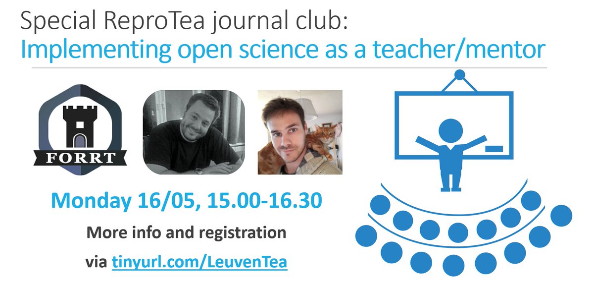 ReproducibiliTea Leuven tweet media