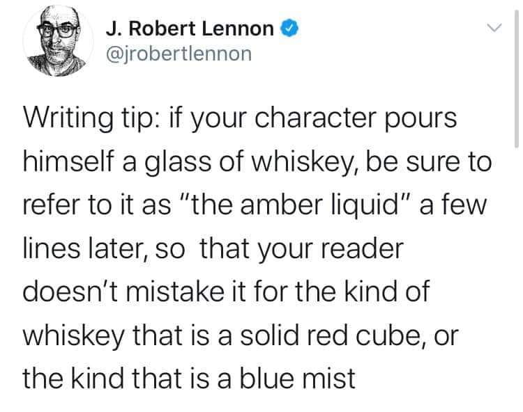 JoeGKushner's tweet image. #prowritingtips