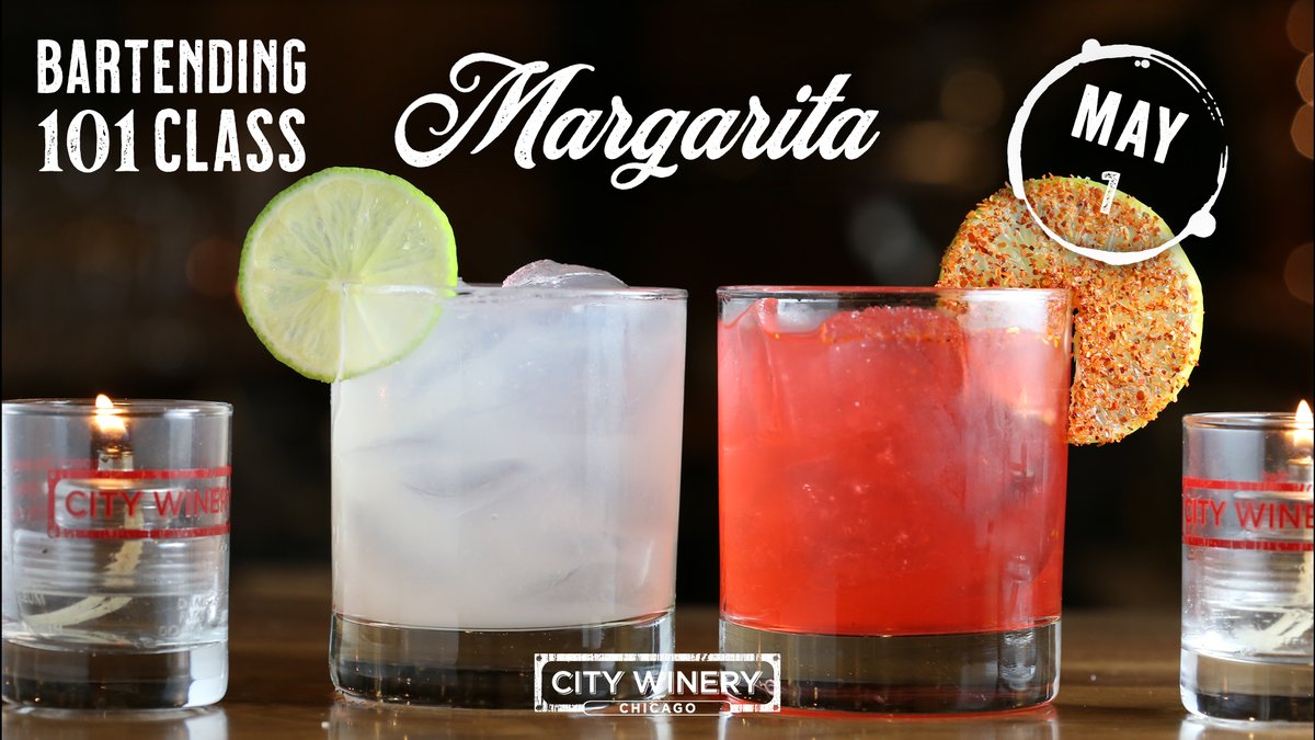 Get ready for all the #CincoDeMayo celebrations and learn how to craft 3 delicious margaritas when you join us Sunday, 5/1 for Bartending 101: Margarita Class! Tickets: bit.ly/3rT9ZLm