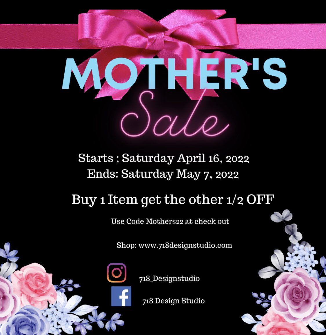 Storm_ItB3's tweet image. Shop at           718DesignStudio.Com or at our #Etsy shop for our #MothersdaySale #718designstudio