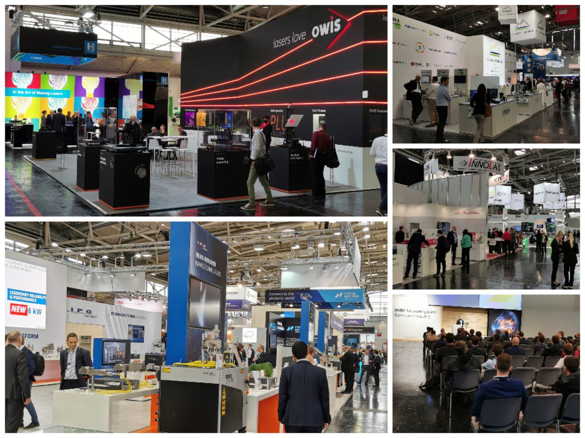 EO_Jena's tweet photo. Der erste Messetag auf der @LASER World of @PHOTONICS ist Geschichte. Spannende Gespräche mit Kunden, Kandidaten und Freunden aus der Branche. Es war toll, euch alle gesund und voller Energie zu sehen. 
#ExecutiveSearch #InterimManagement https://t.co/D86SGN4IjH