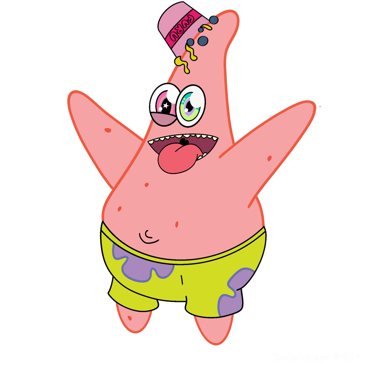 bendahpepper's tweet photo. Karafuru goes under the sea! 🤩 Spongebob’s Squad on the gooo! 😂 https://t.co/FDViRn2ntk